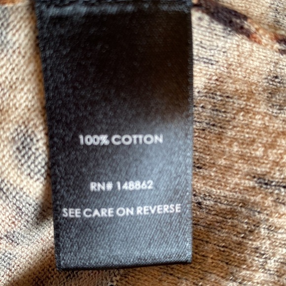 Torrid Button Front Cardigan sweater Women’s Leopard Print Cotton Sz M office - Picture 7 of 8